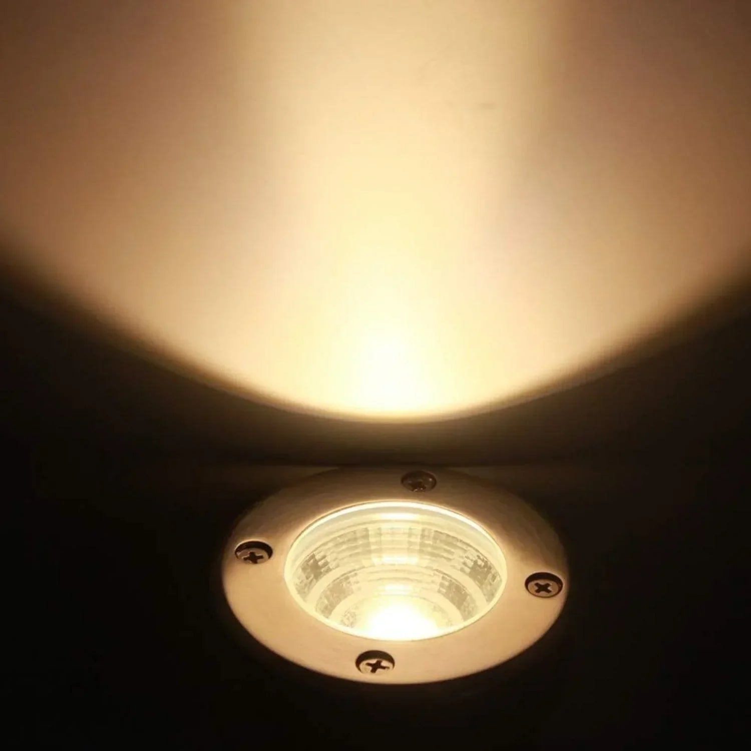 LED In-Ground Well Light 3000K Warm White - FTL Outdoor Wall Lighting LED Light Bulbs