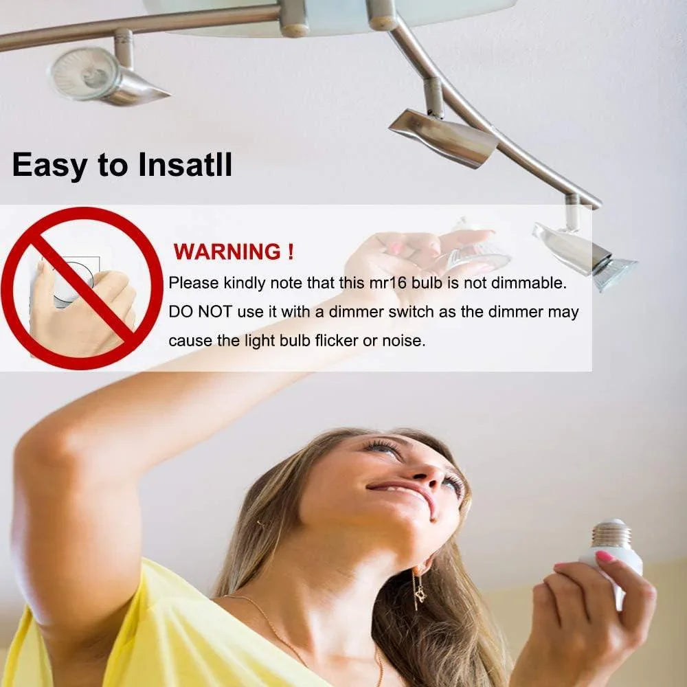 Glass Cover MR16 LED Bulb GU5.3 - FTL Outdoor Wall Lighting LED Light Bulbs