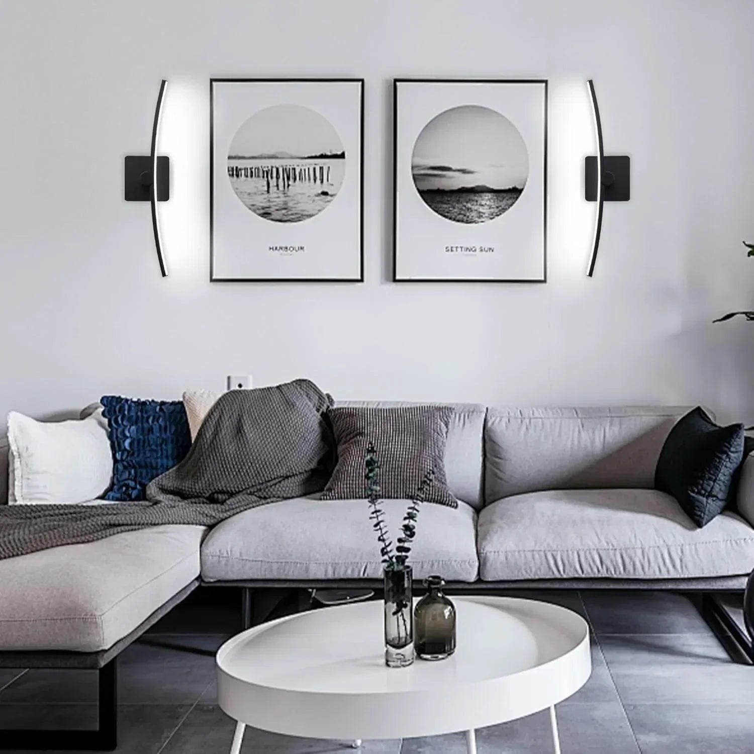 20" Black Camber LED Bath Bar Dimmable - FTL Outdoor Wall Lighting LED Light Bulbs