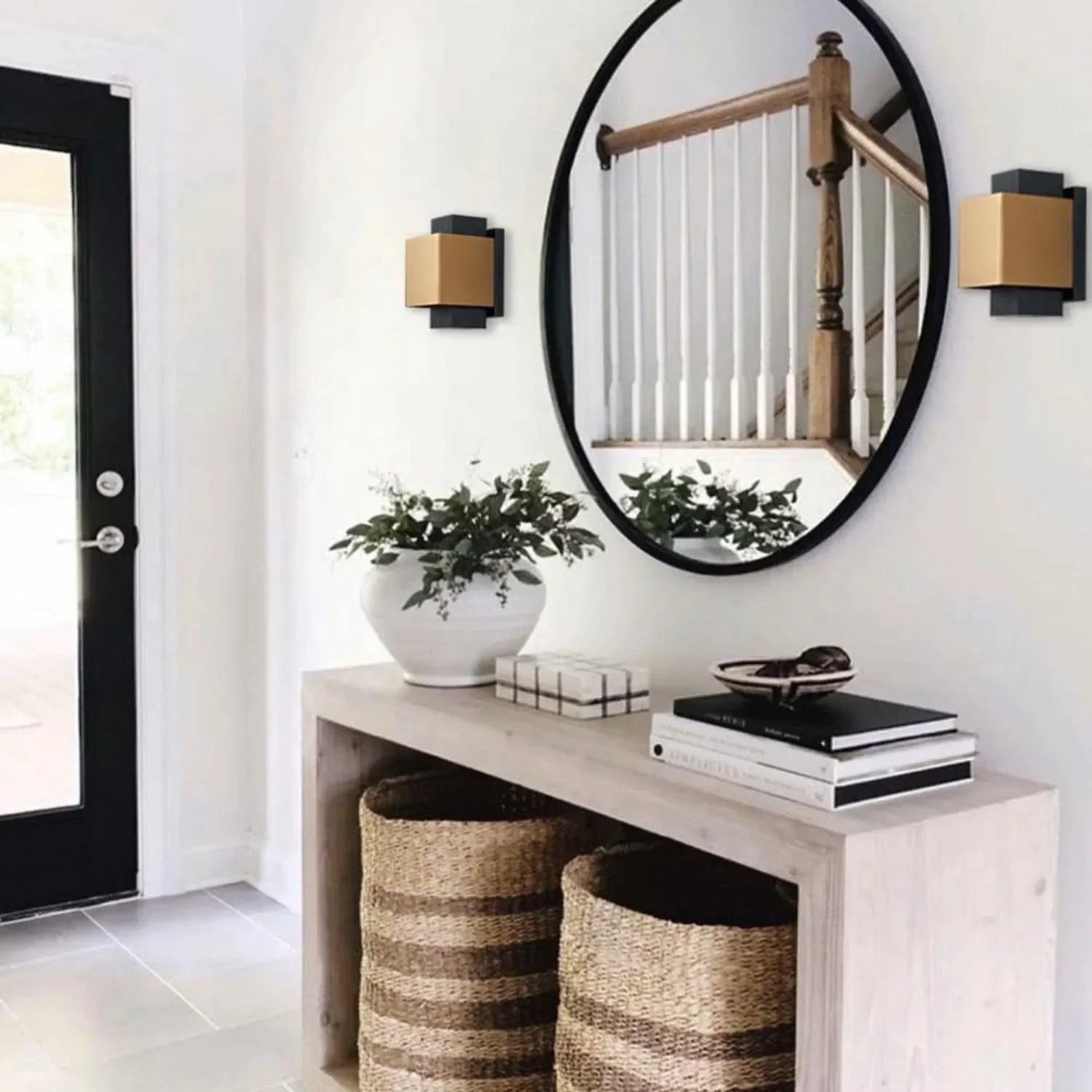 8" Modern Outdoor Wall Lights - FTL Outdoor Wall Lighting LED Light Bulbs