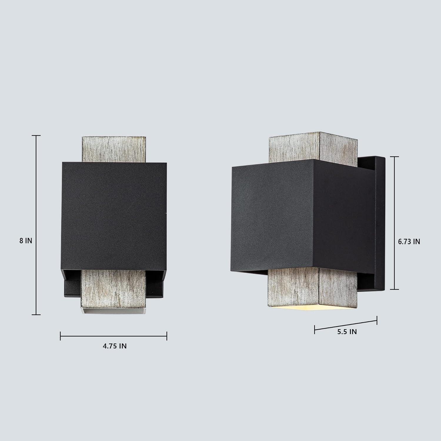 8" Modern Outdoor Wall Lights