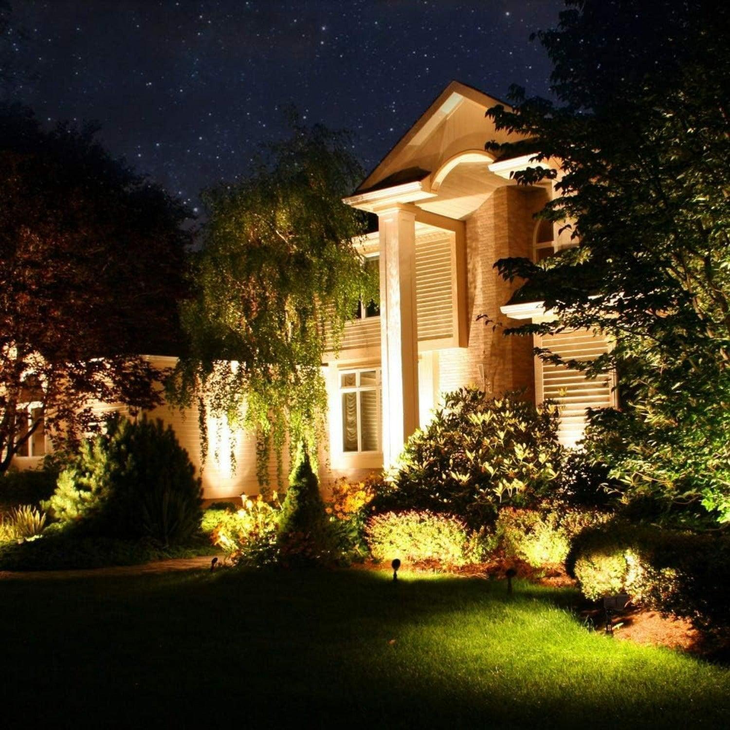 LED Landscape Spotlight 3000K Warm White - FTL Outdoor Wall Lighting LED Light Bulbs