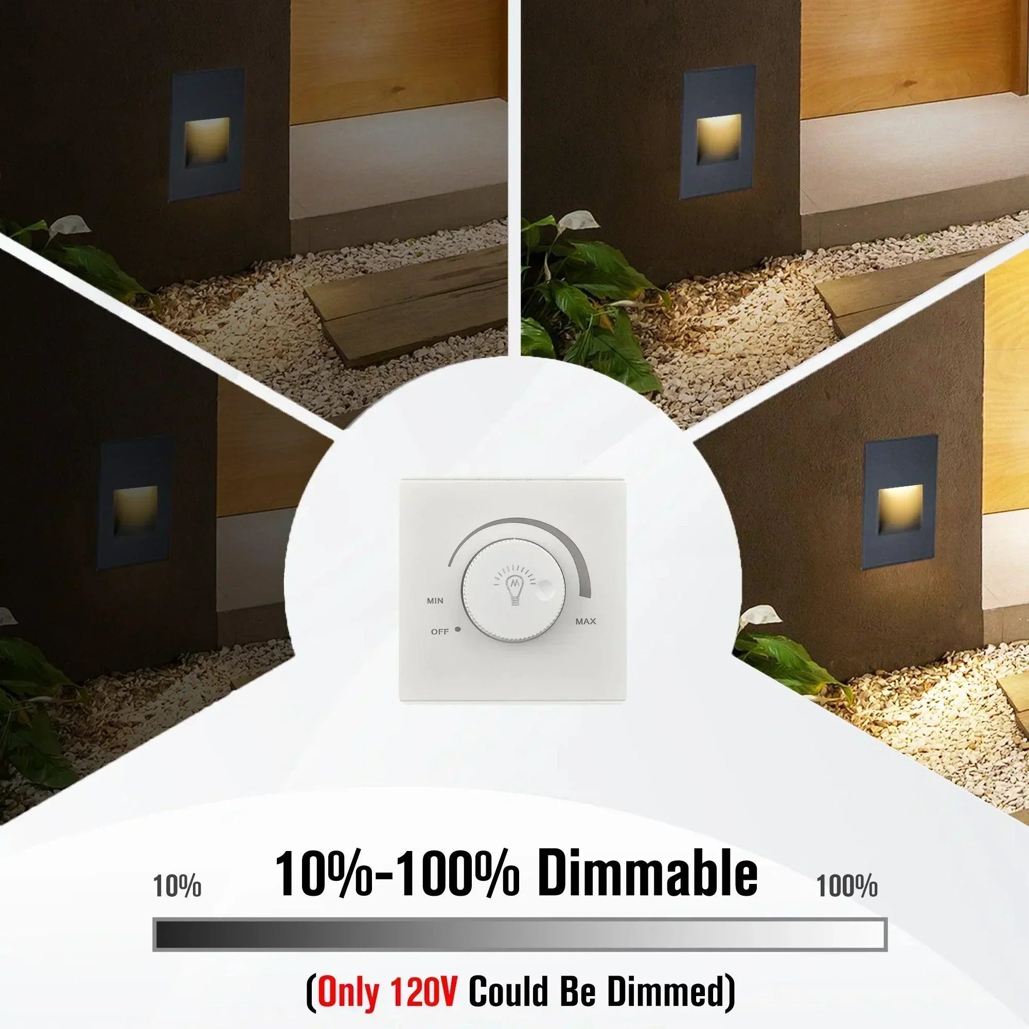 LED Step Lights 3CCT Vertical