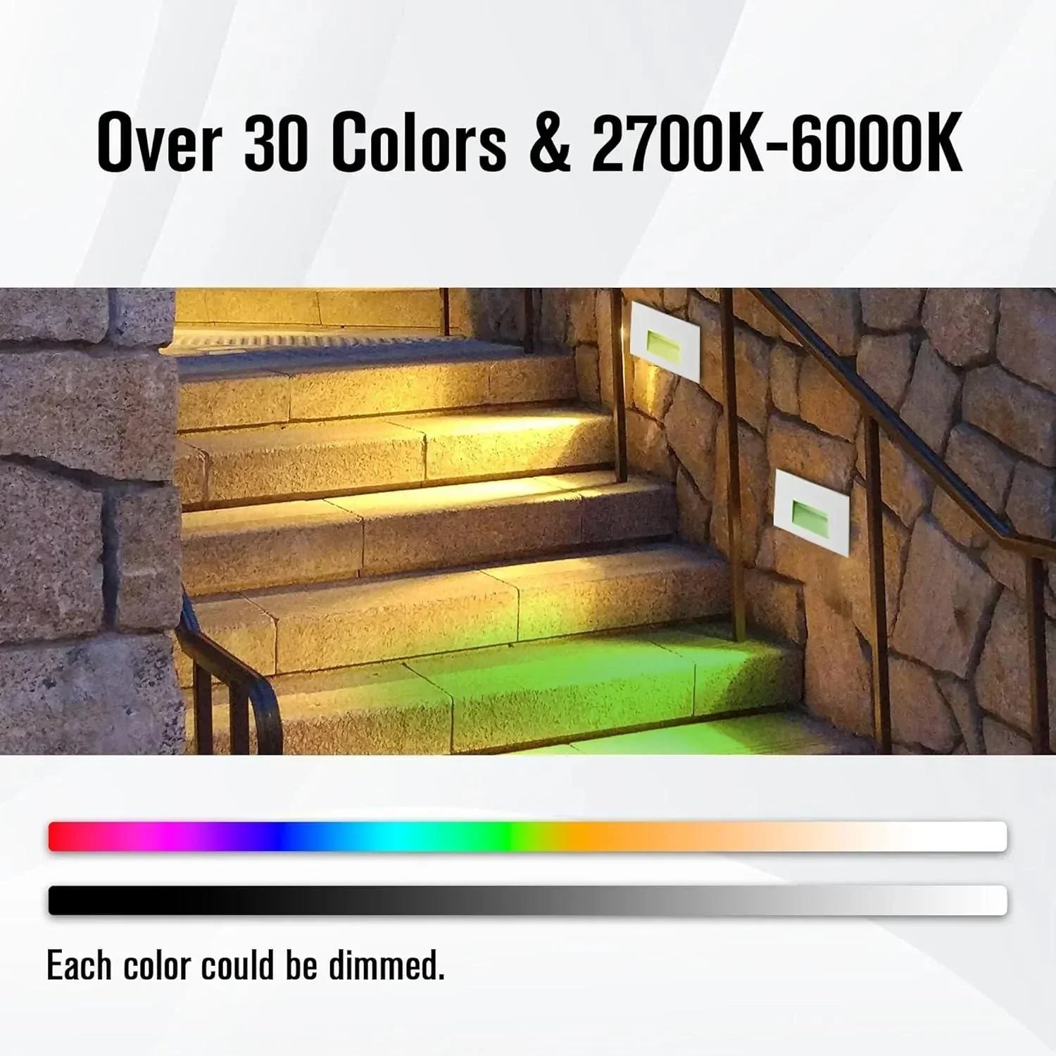 LED Step Lights RGB+2700K~6000K Horizontal