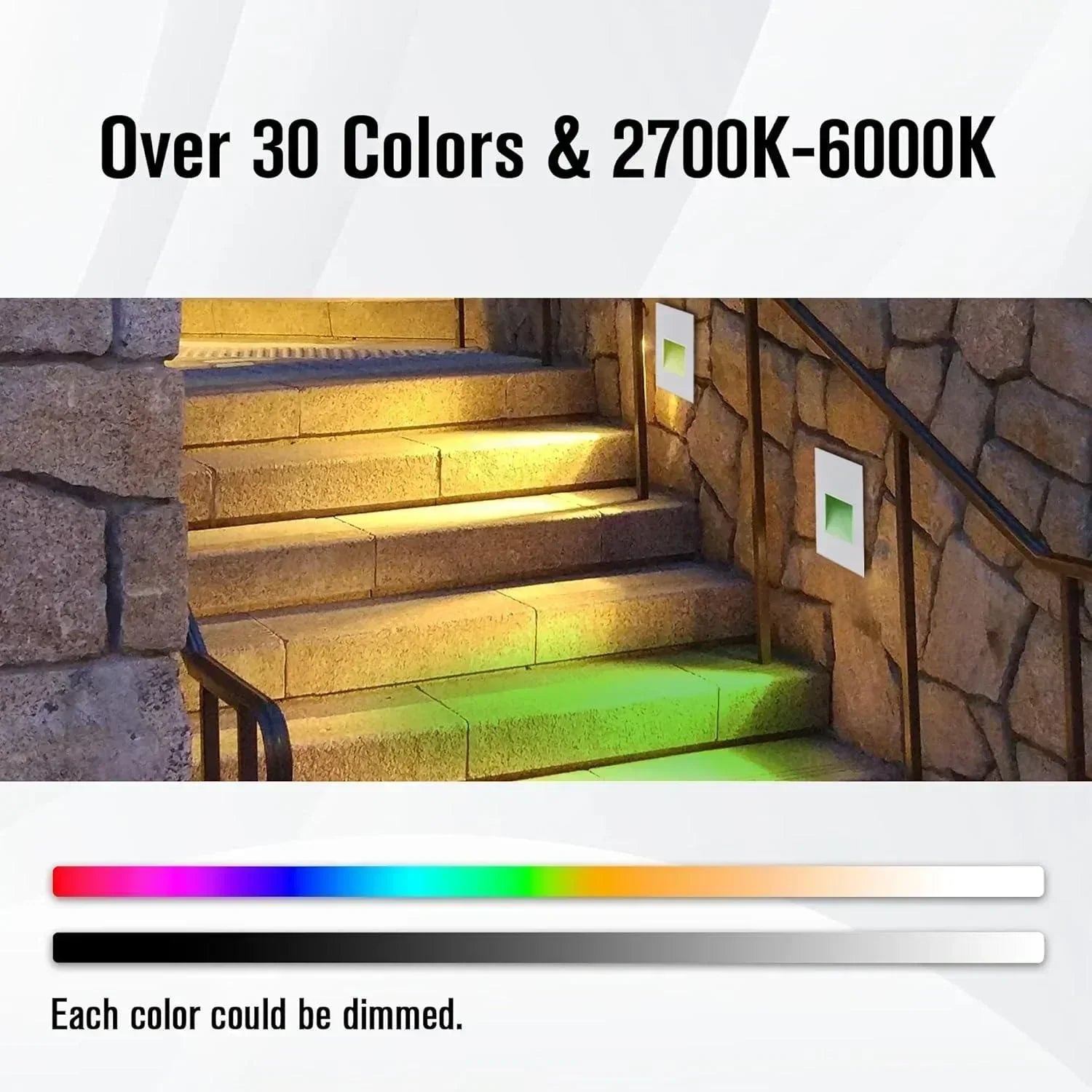 LED Step Lights RGB+2700K~6000K Vertical