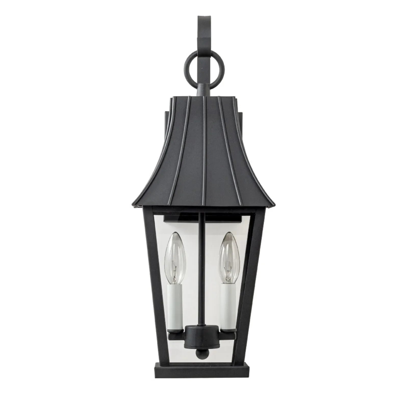 21.25" Large Outdoor Wall Lights with White Candelabra