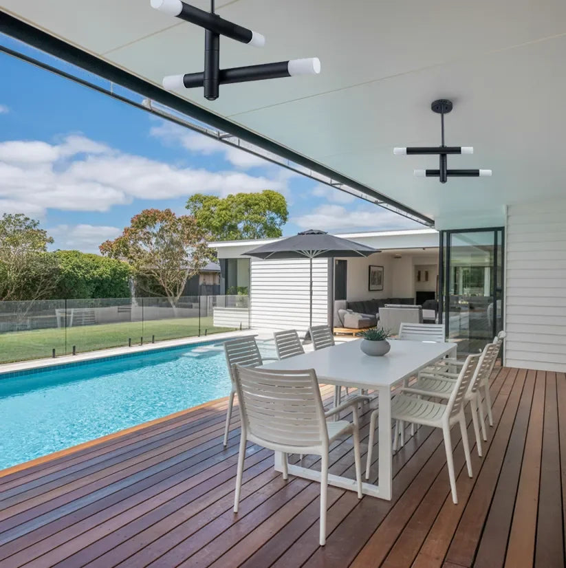 Motion Sensor Dusk to Dawn LED Outdoor Pendant Lights