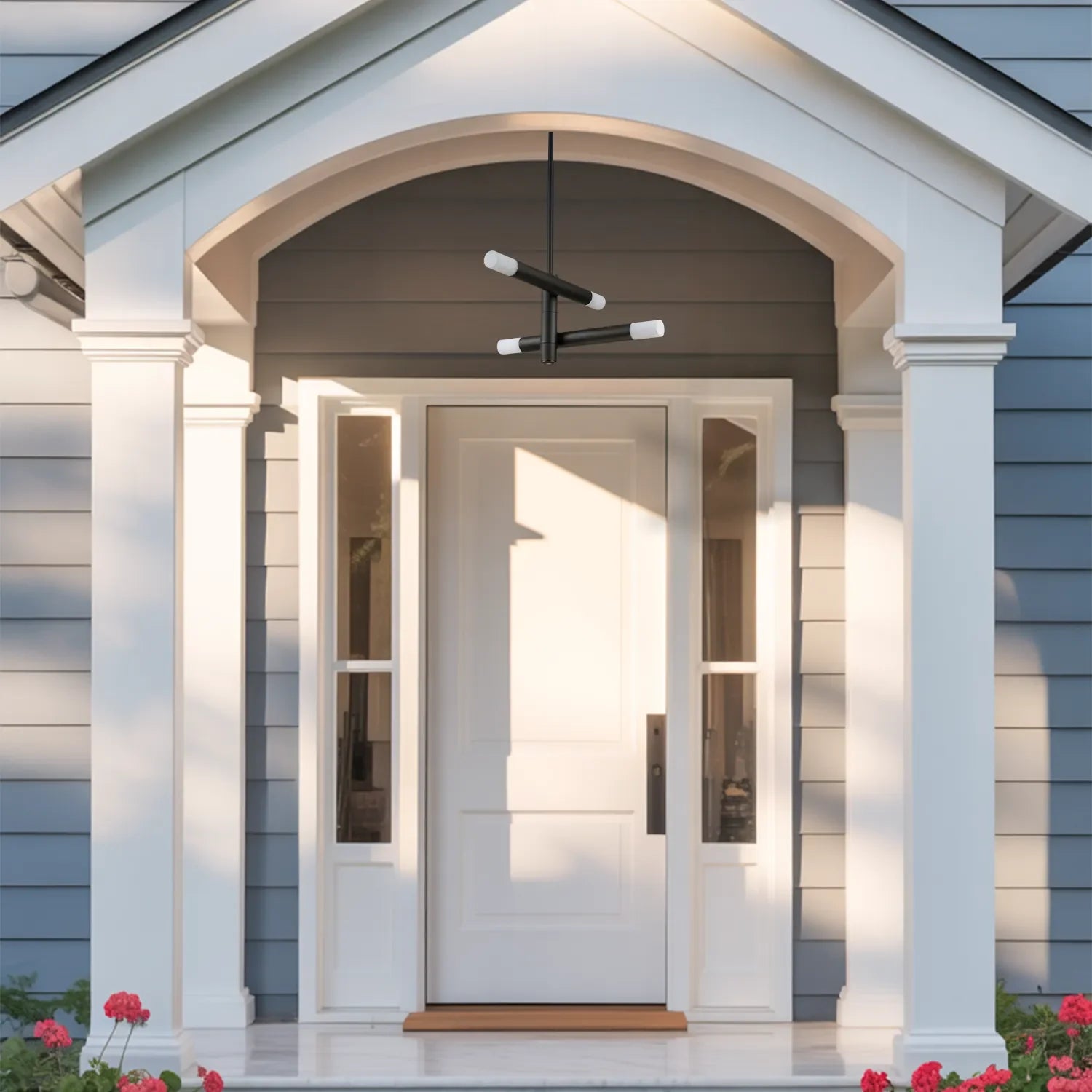 Motion Sensor Dusk to Dawn LED Outdoor Pendant Lights