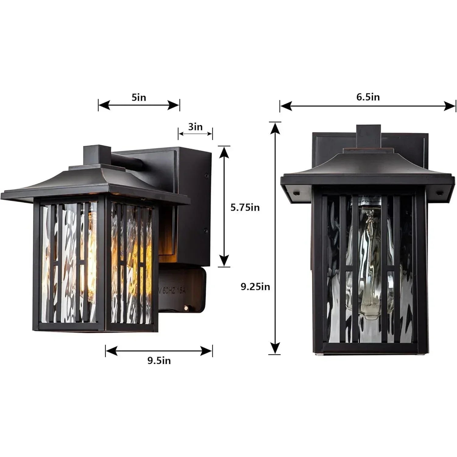 Oil Rubbed Bronze Outdoor Wall Lights