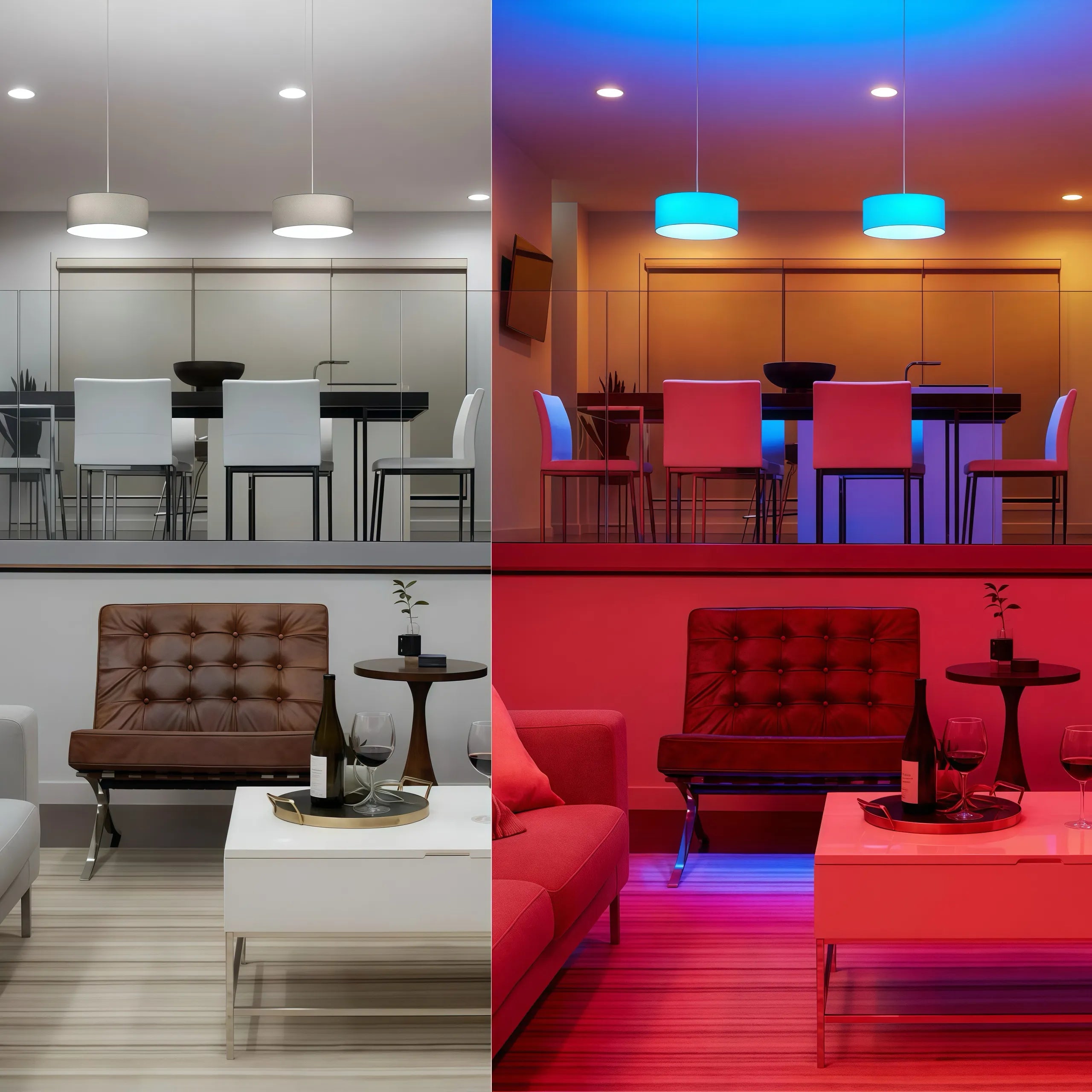 RGB Color Changing PAR20 LED Bulbs with Remote