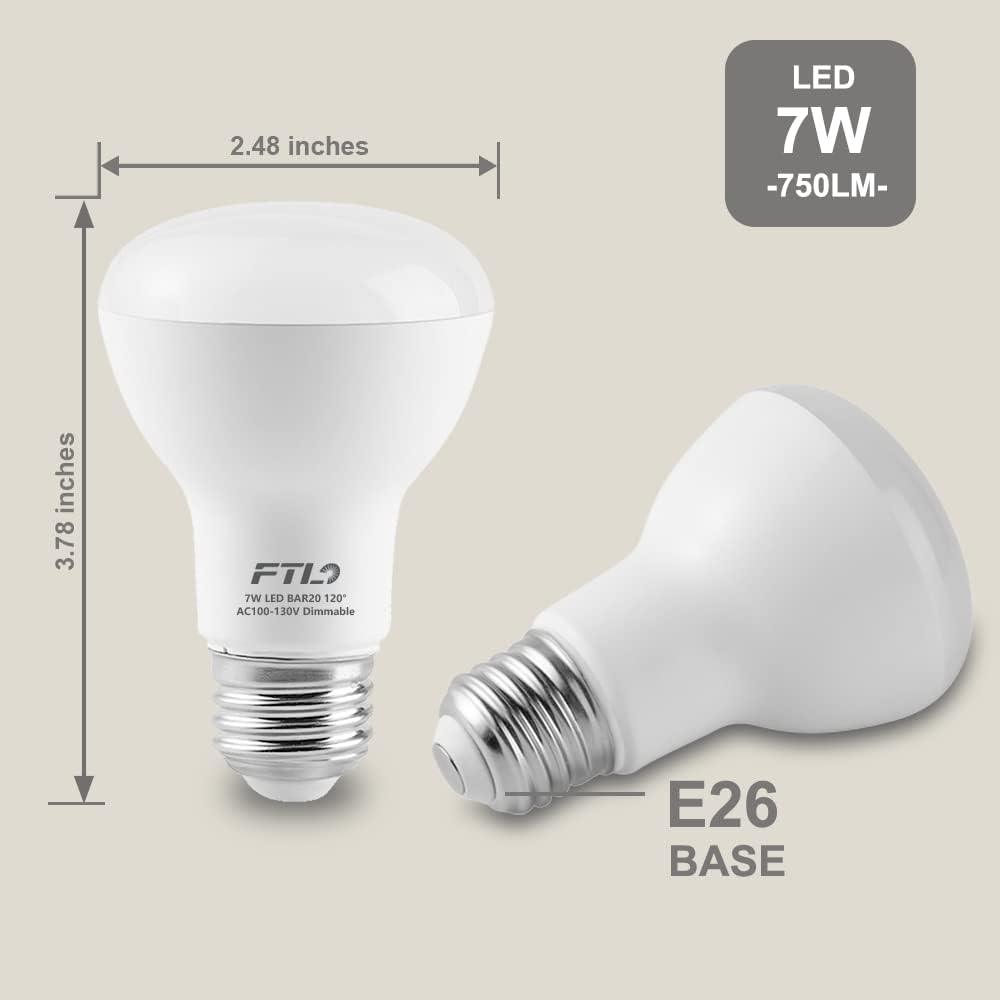 BR20 LED Bulb Dimmable E26 - FTL Outdoor Wall Lighting LED Light Bulbs