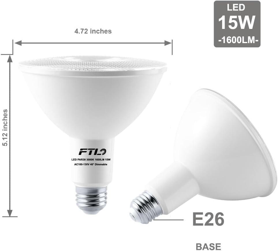 PAR38 LED Bulb Dimmable E26 - FTL Outdoor Wall Lighting LED Light Bulbs