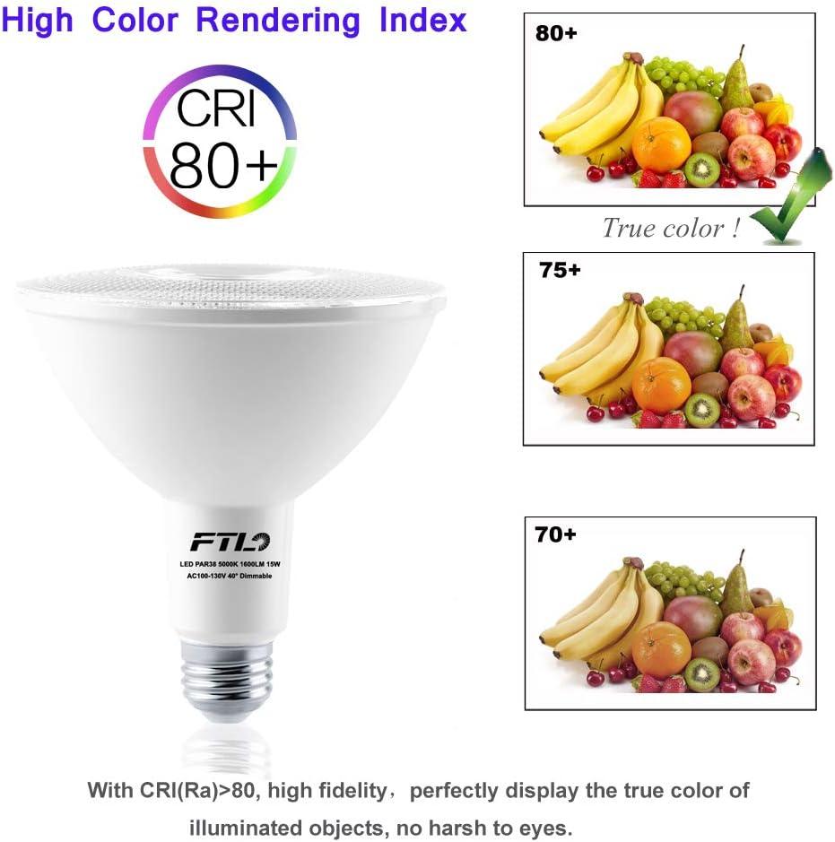 PAR38 LED Bulb Dimmable E26 - FTL Outdoor Wall Lighting LED Light Bulbs