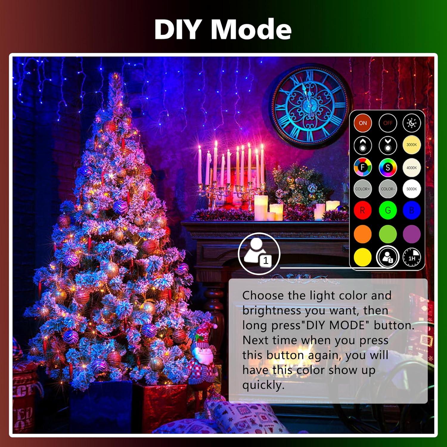 RGB Color Changing E12 Candelabra LED Bulbs with Remote - FTL Outdoor Wall Lighting LED Light Bulbs