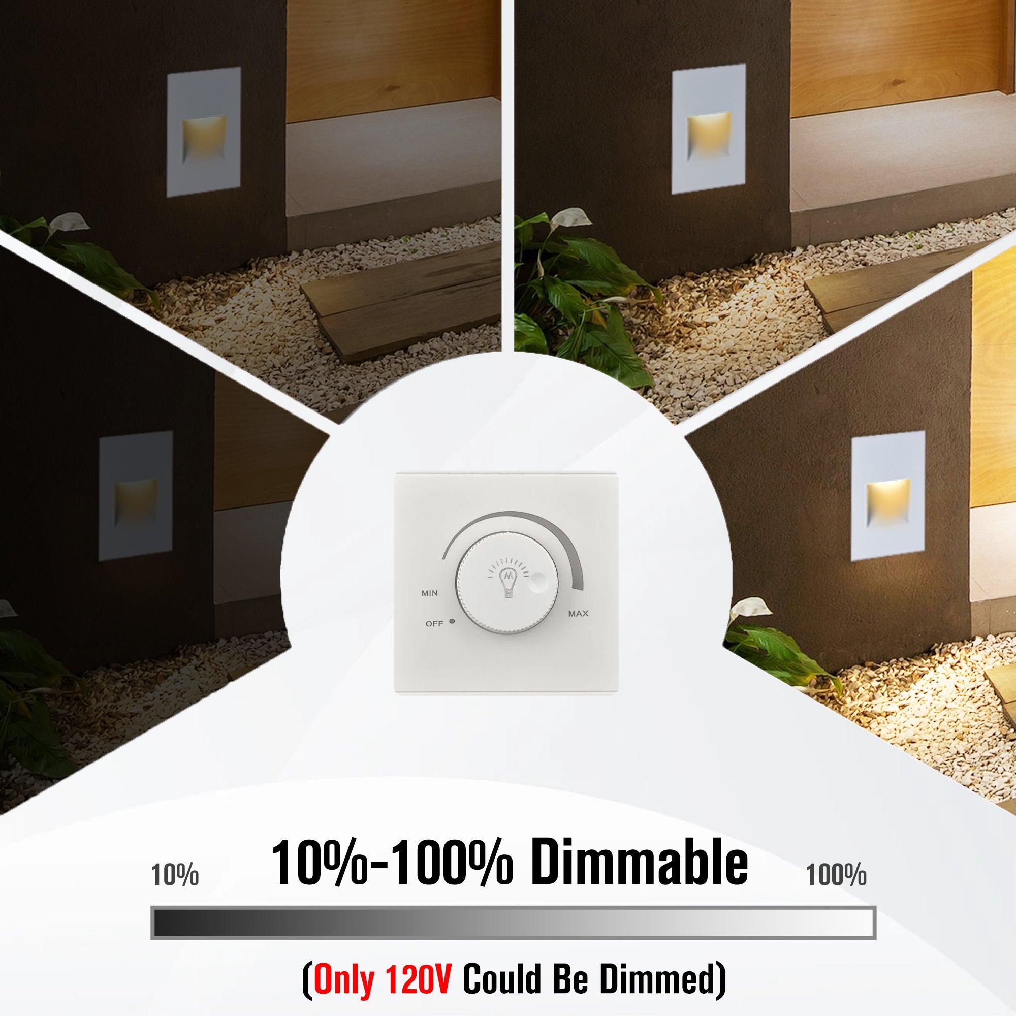 LED Step Lights 3000K Vertical